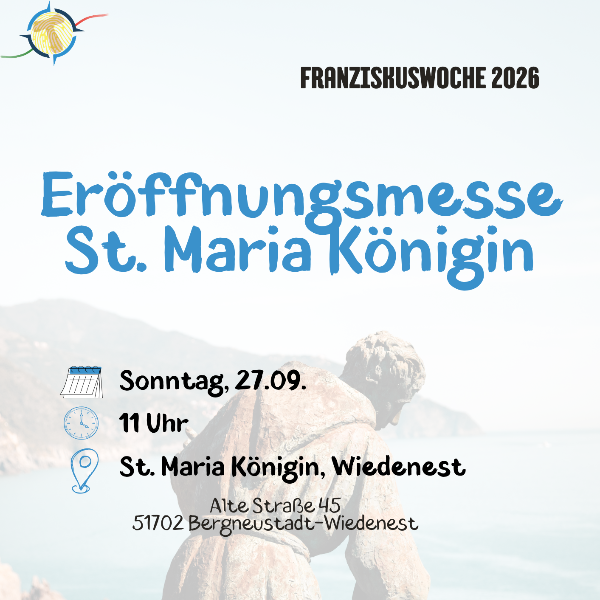 Eröffnungsmesse Franziskuswoche