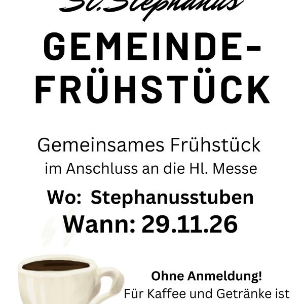 2026-11-29 Gemeinsames Frühstück